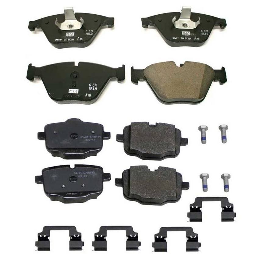 BMW Disc Brakes Kit - Pads Front and Rear